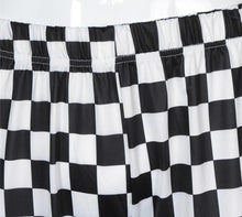 Load image into Gallery viewer, Streetwear Plaid Elastic Waist Trousers