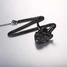 Load image into Gallery viewer, Stainless-Steel-Silver-Black-Pendant