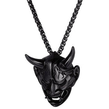 Load image into Gallery viewer, Stainless-Steel-Silver-Black-Pendant