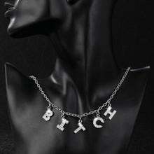 Load image into Gallery viewer, Letter-Crystal-Angel-Necklace.jpg