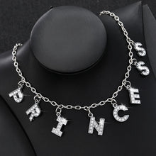 Load image into Gallery viewer, Letter-Crystal-Angel-Necklace.jpg