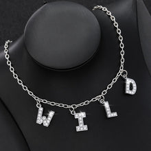 Load image into Gallery viewer, Letter-Crystal-Angel-Necklace.jpg