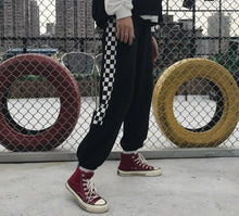 Load image into Gallery viewer, Elastic-Waist-Loose-Jogger-Pants.jpg
