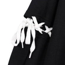 Load image into Gallery viewer, Pentagram Print Gothic Punk Hoodie
