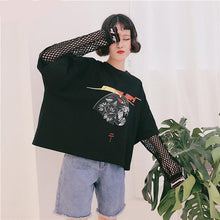 Load image into Gallery viewer, Casual Leopard Print Patchwork Tee
