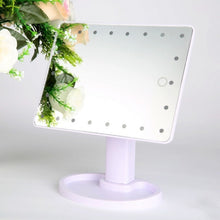Load image into Gallery viewer, Portable LED 8 Light Tri-Fold Makeup Mirror

