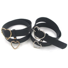Load image into Gallery viewer, Faux-Leather-Heart-Shaped-Belt.jpg
