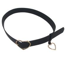 Load image into Gallery viewer, Faux-Leather-Heart-Shaped-Belt.jpg
