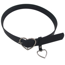 Load image into Gallery viewer, Faux-Leather-Heart-Shaped-Belt.jpg
