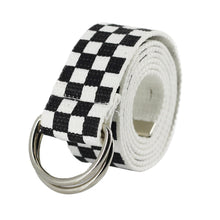 Load image into Gallery viewer, Dual Ring Fashion Canvas Waist Belt
