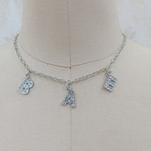 Load image into Gallery viewer,  Letter-Crystal-Angel-Necklace.jpg
